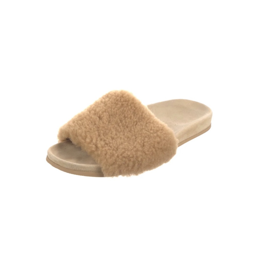 Jenni Kayne Shearling Slide Sandals - Picture 2 of 3